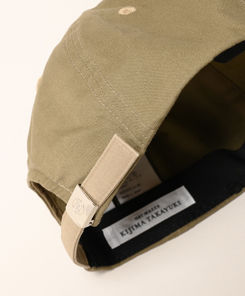 2tone 6panel Cap Taupe×Beige/トープ×ベージュ ONE(MEN)
