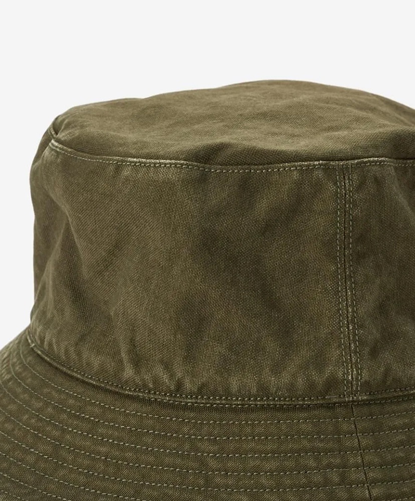 German Duck Sulfer Dyed Bucket Hat Olive Green/オリーブグリーン 2(MEN)