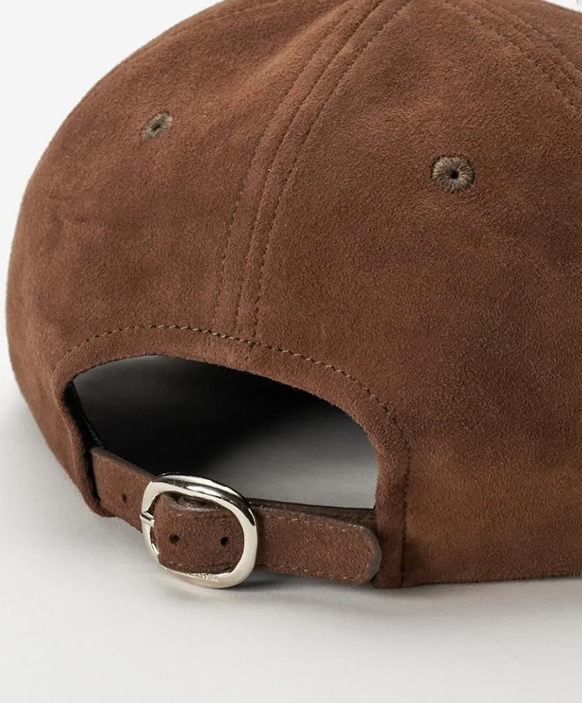Sheep Suede 6 Panel Cap Brown/ブラウン F(MEN)