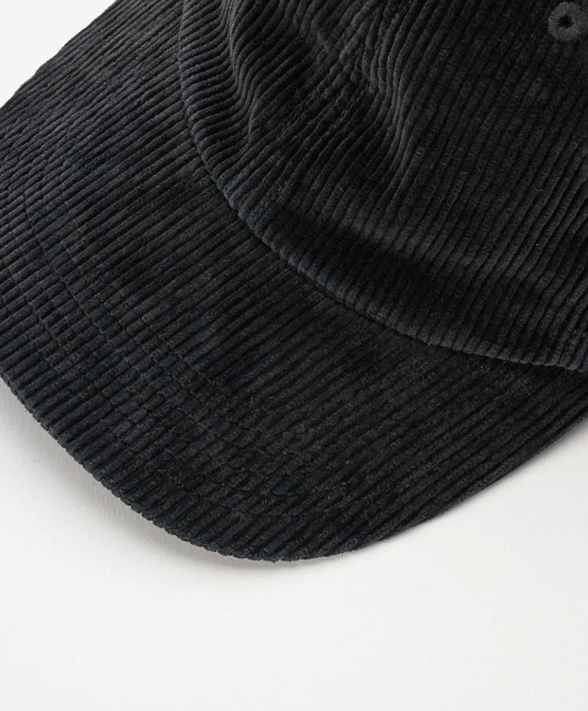Corduroy Sulfer Dyed 6 Panel Cap Black/ブラック F(MEN)