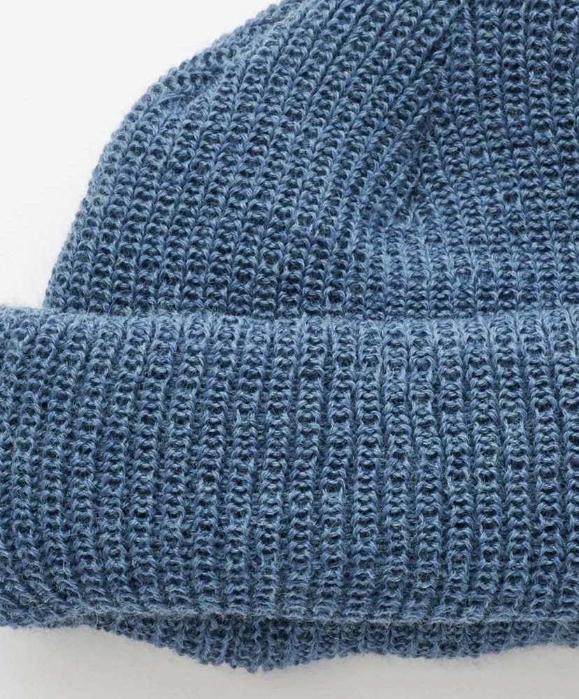 Knit Deck Cap Blue Gray/ブルーグレー F