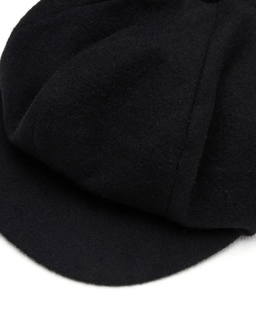 Melton Casquette Black/ブラック 2(MEN)