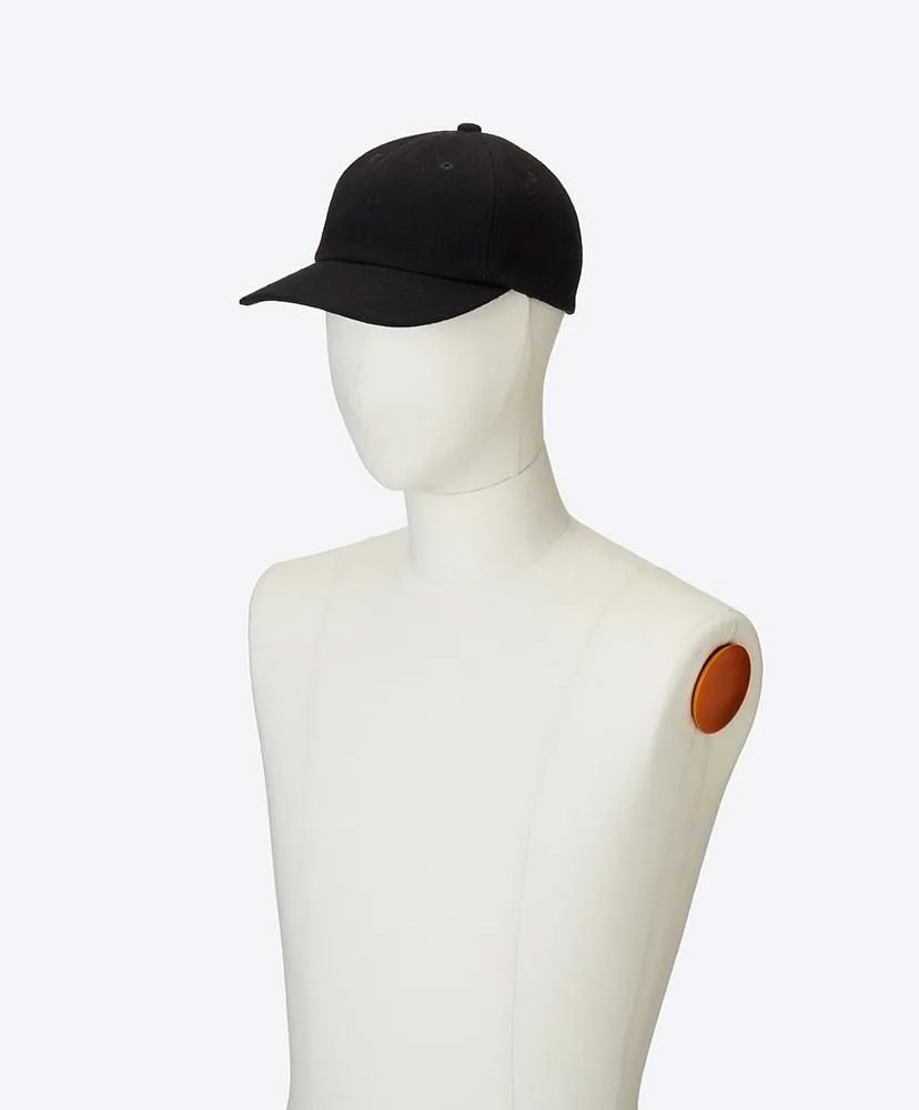 Melton 6Panel Cap Black/ブラック One size