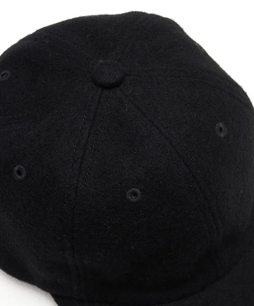 Melton 6Panel Cap Black/ブラック One size