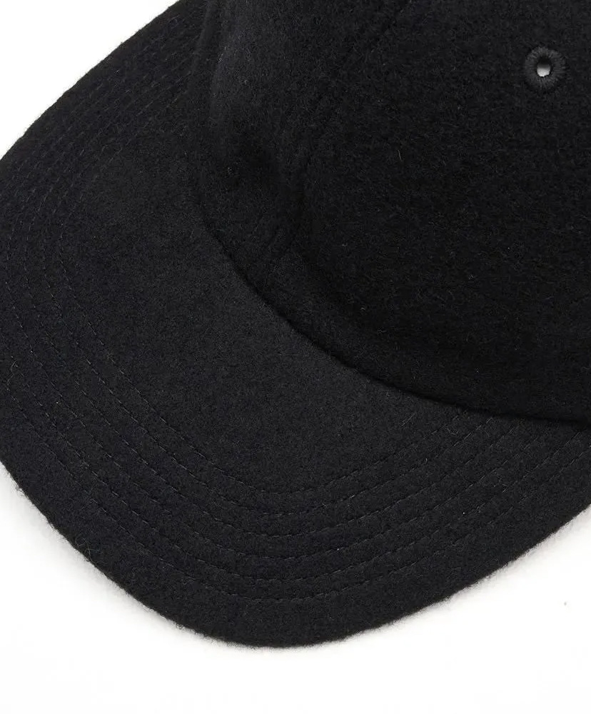 Melton 6Panel Cap Black/ブラック One size