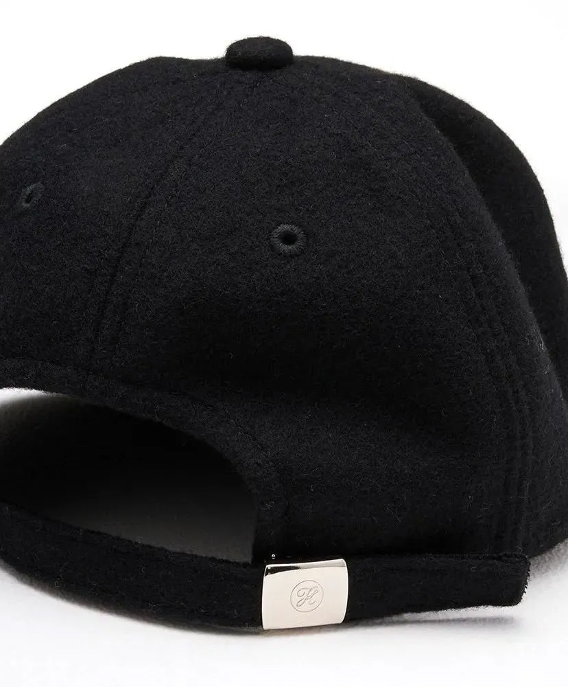 Melton 6Panel Cap Black/ブラック One size