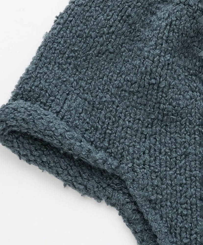 Cotton Boucle Ear Beanie Blue Green/ブルーグリーン F(MEN)
