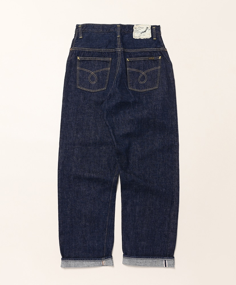 High Waist Selvedge Denim Pants (Jasmin) One Wash/ワンウォッシュ 2(WOMEN)