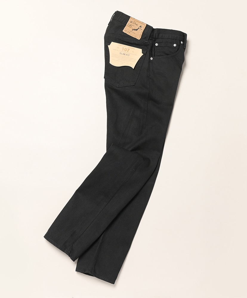 107 Ivy Fit Black Denim Black/ブラック 2(MEN)