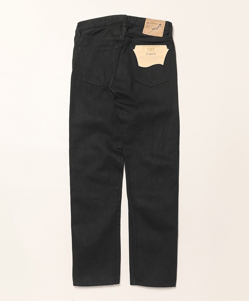 107 Ivy Fit Black Denim Black/ブラック 2(MEN)