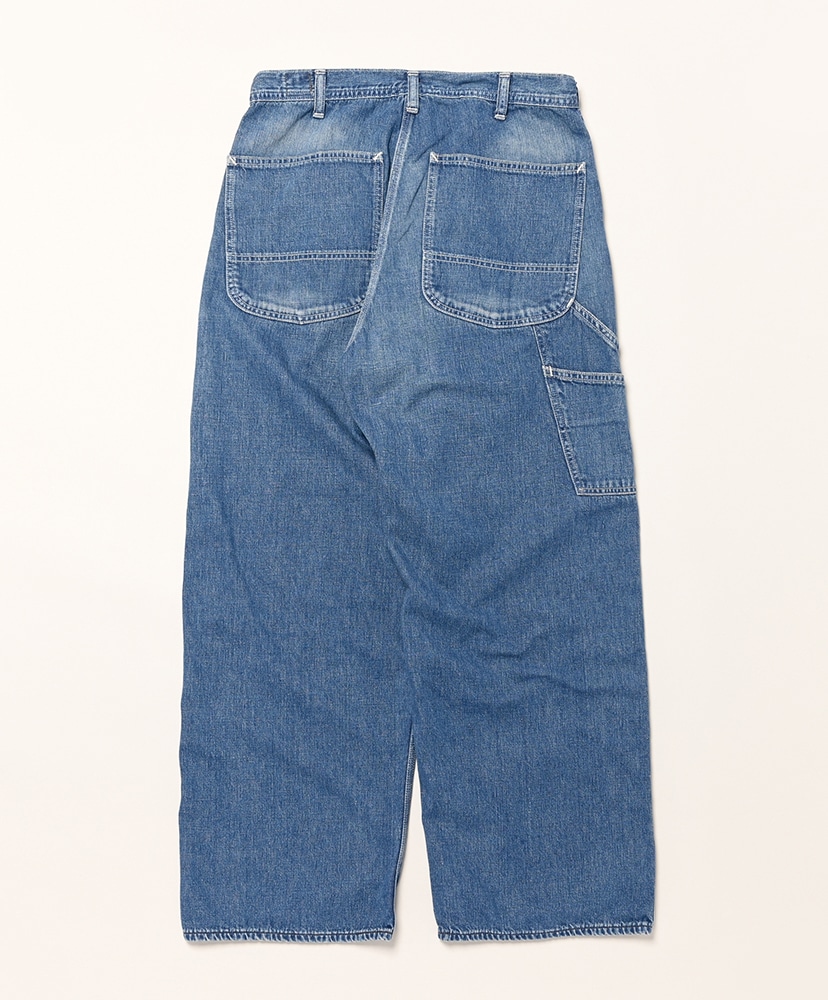 Wide Fit 30's Painter Pants Denim Used/デニムユーズド 0