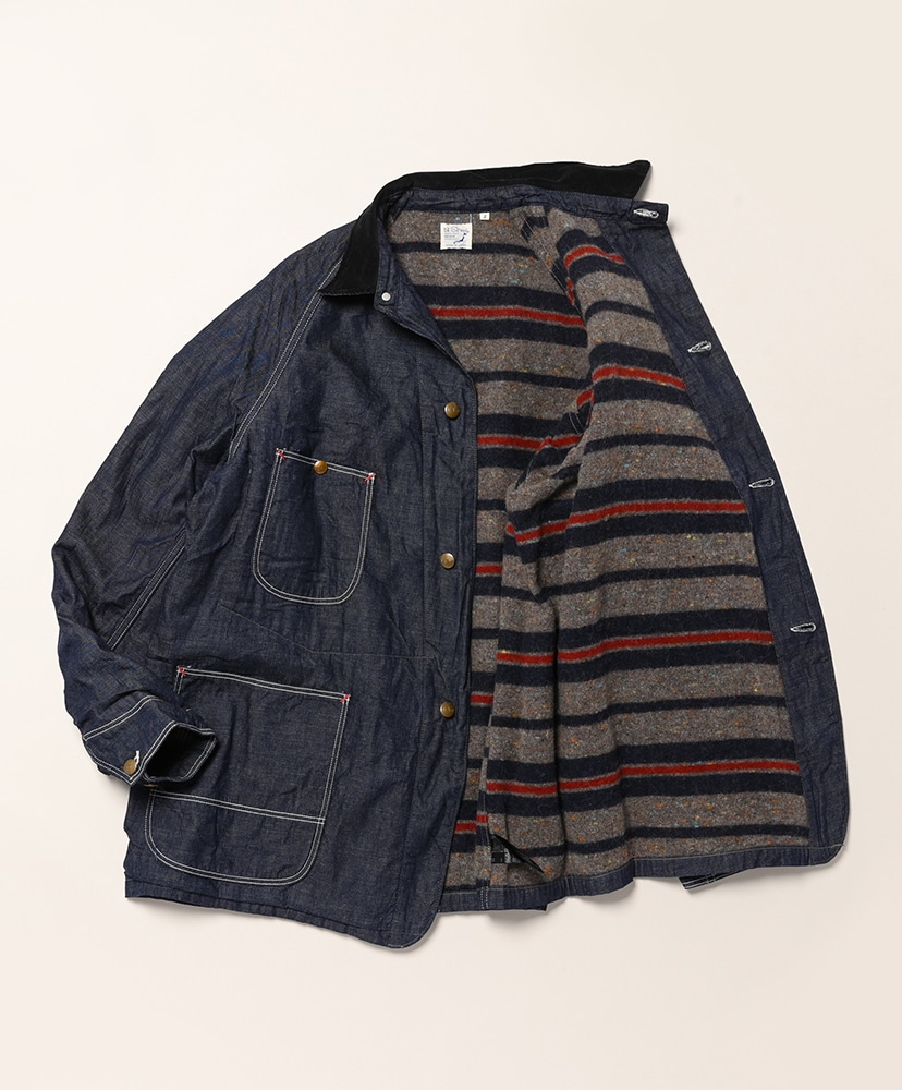 Wool Liner Relaxed Fit Denim Coverall One Wash/ワンウォッシュ 1(MEN)