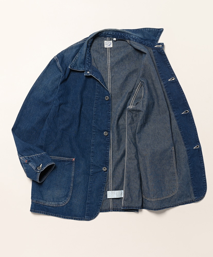 WWII Simplified Denim Coverall Vintage Indigo / ヴィンテージインディゴ 1(MEN)