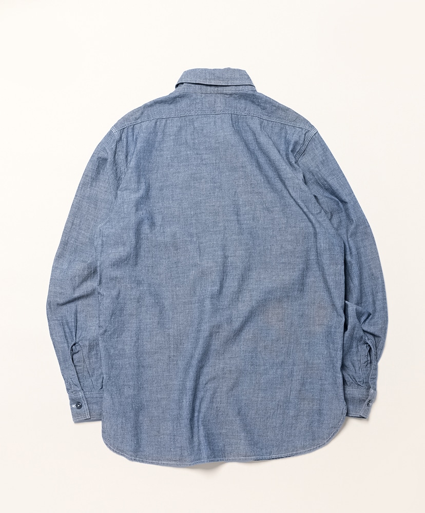 Slim Fit Chambray Work Shirt Chambray / シャンブレー 2(MEN)