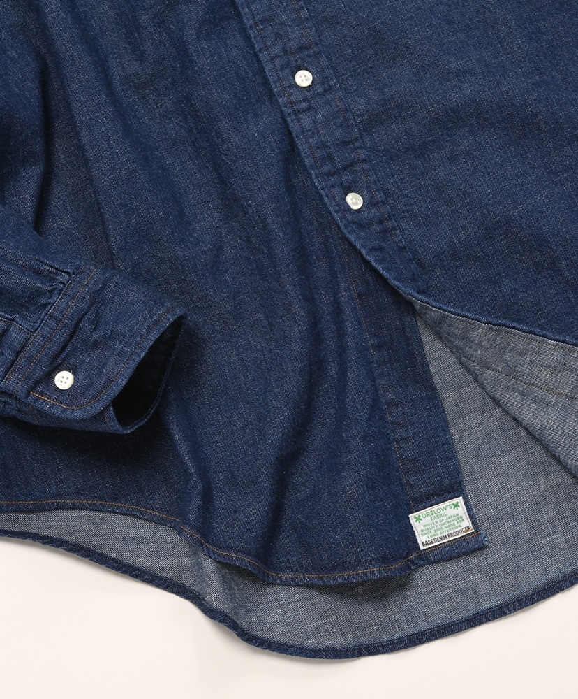 Denim Standard Button Down Shirt One Wash / ワンウォッシュ 1(MEN)