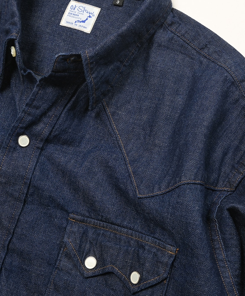 Denim Western Shirt One Wash / ワンウォッシュ 2(MEN)
