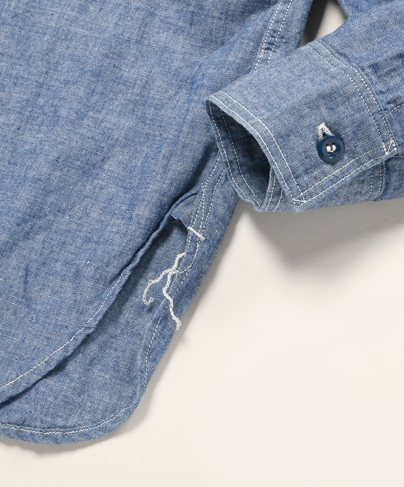 Relaxed Fit Chambray Work Shirt Chambray / シャンブレー 1(MEN)