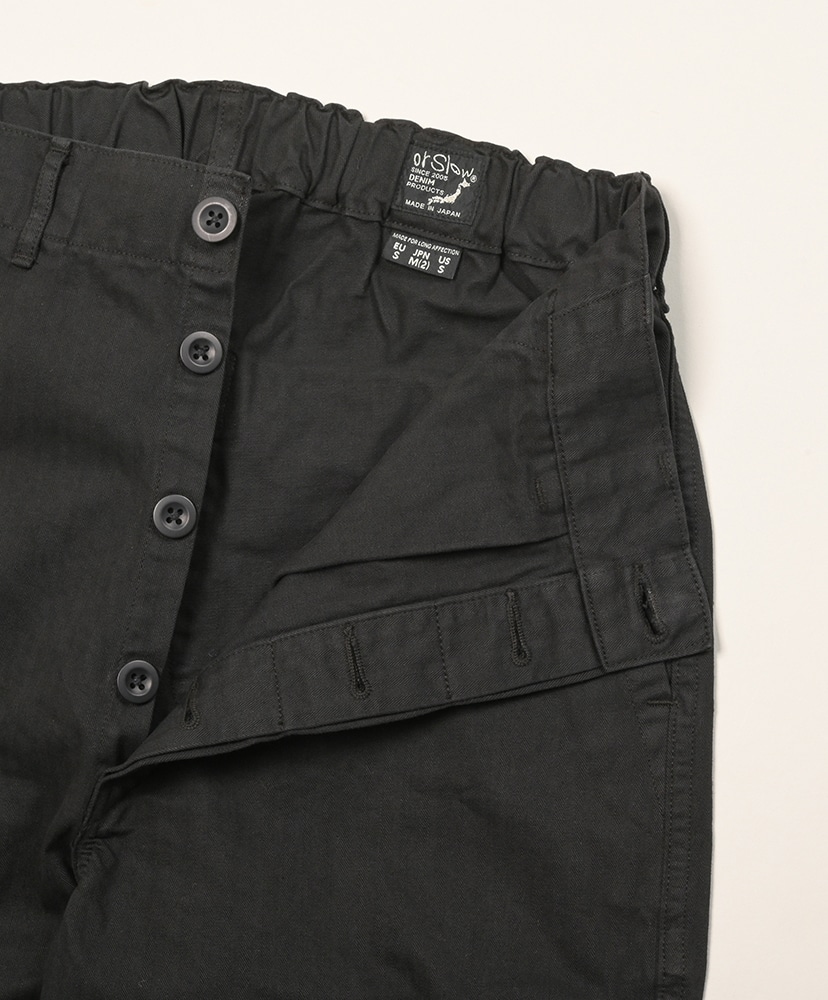 Wide Fit French Work Pants Black/ブラック 0(WOMEN)