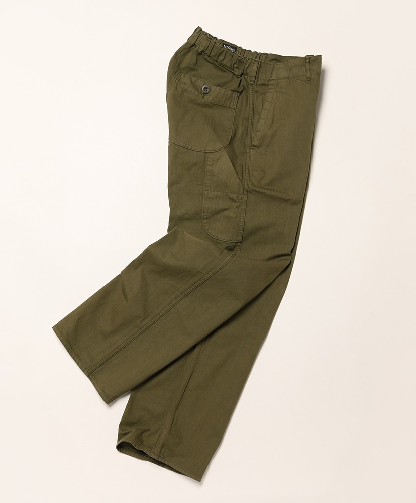 Wide Fit French Work Pants Army Green/アーミーグリーン 0(WOMEN)