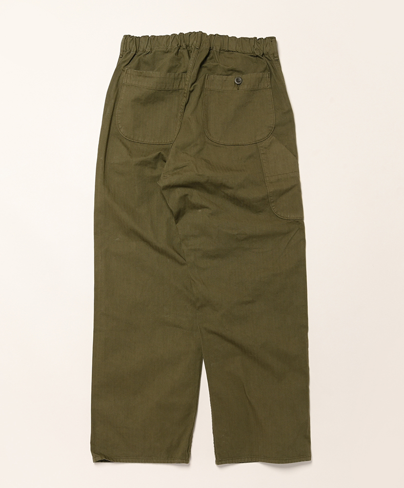 Wide Fit French Work Pants Army Green/アーミーグリーン 0(WOMEN)