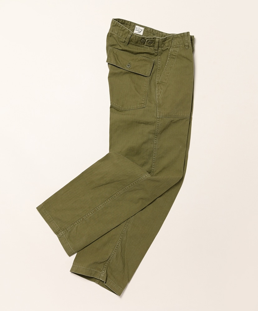 Herringbone Vintage Fit Fatigue Pants Army Green/アーミーグリーン 0(WOMEN)
