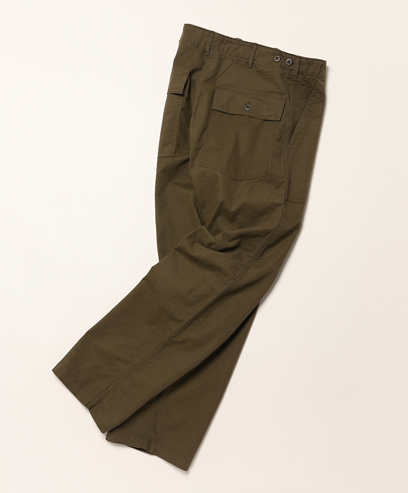 Brushed Serge Fatigue Pants (Regular Fit) Coffee Brown/コーヒーブラウン 1(MEN)