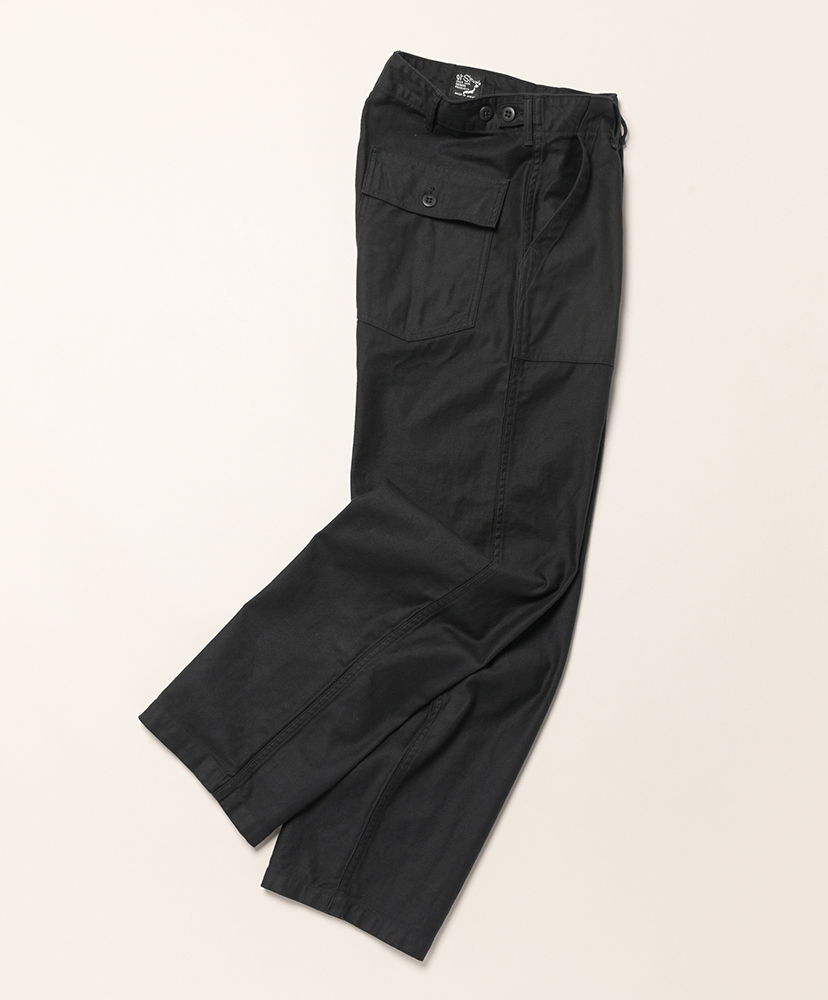 U.S. Army Fatigue Pants (Regular Fit) Black/ブラック 1(MEN)