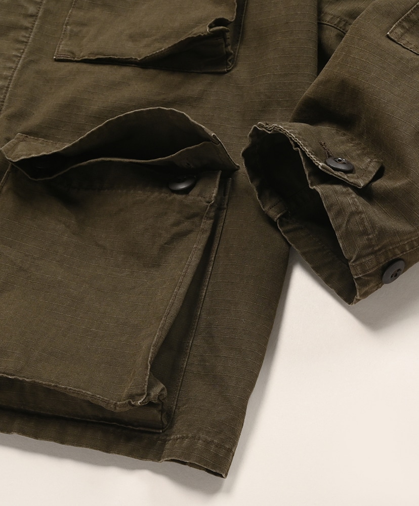 B.D.U Jacket Stone Washed Brown Coffee Brown/コーヒーブラウン 2(MEN)