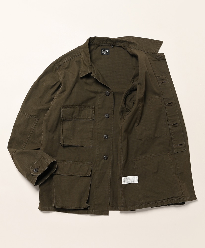 B.D.U Jacket Stone Washed Brown Coffee Brown/コーヒーブラウン 2(MEN)