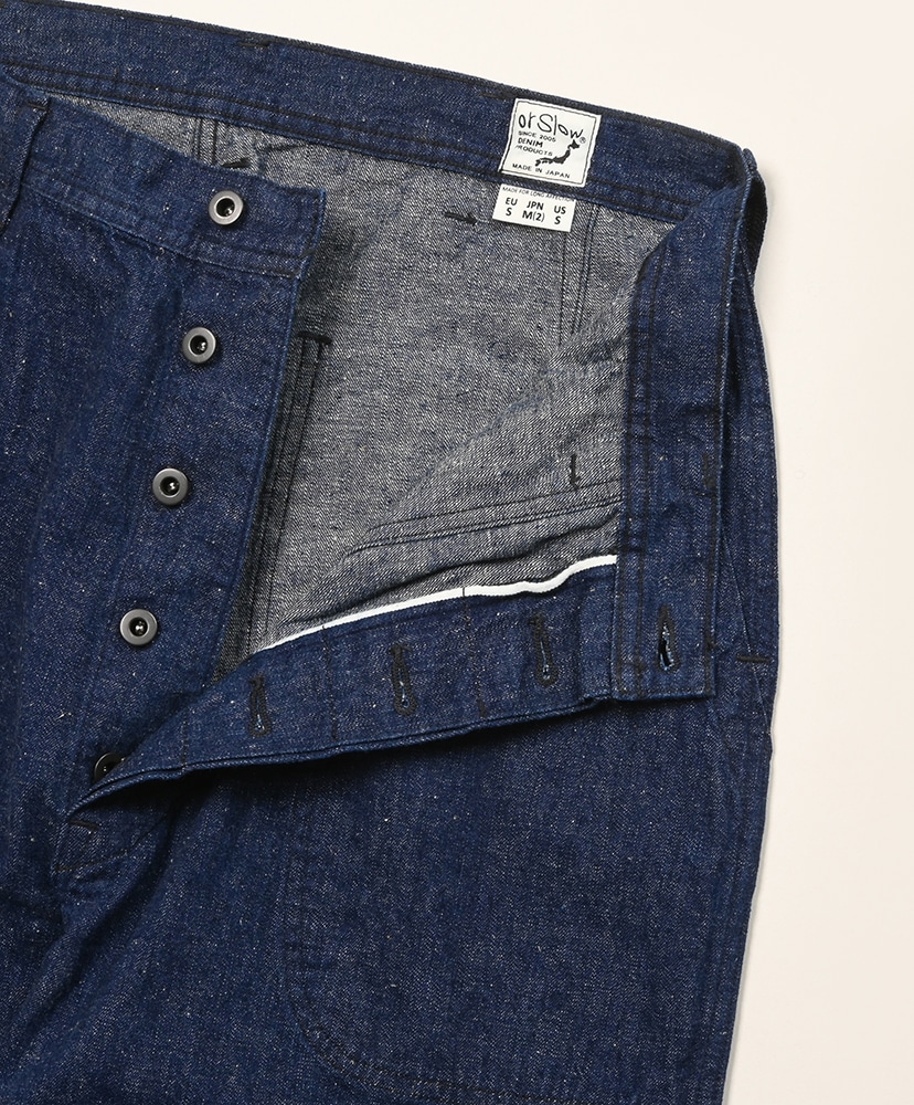 WWII 40s U.S. Navy Wide-Fit Utility Trousers One Wash/ワンウォッシュ 0(MEN)