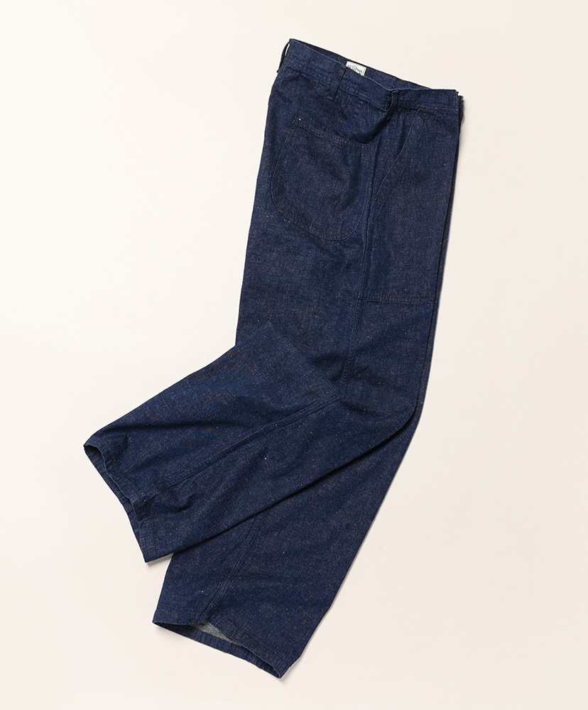 WWII 40s U.S. Navy Wide-Fit Utility Trousers One Wash/ワンウォッシュ 0(MEN)