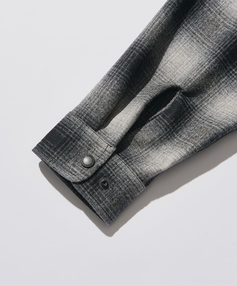 Phishing PKT. Shirt Gray Check/グレーチェック L(MEN)
