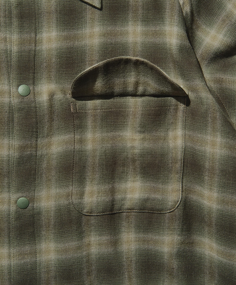 Coach Shirt Green Check/グリーンチェック L(MEN)
