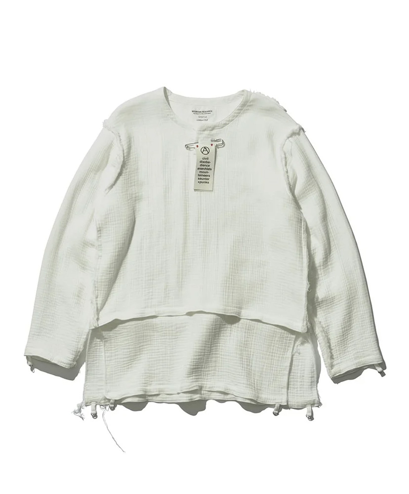 Gauze Shirt White/ホワイト SM(MEN)