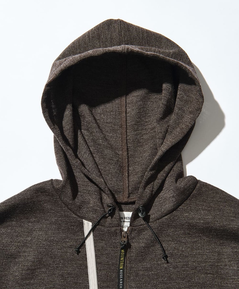 A.M. Merino Hoody Brown/ブラウン M(MEN)