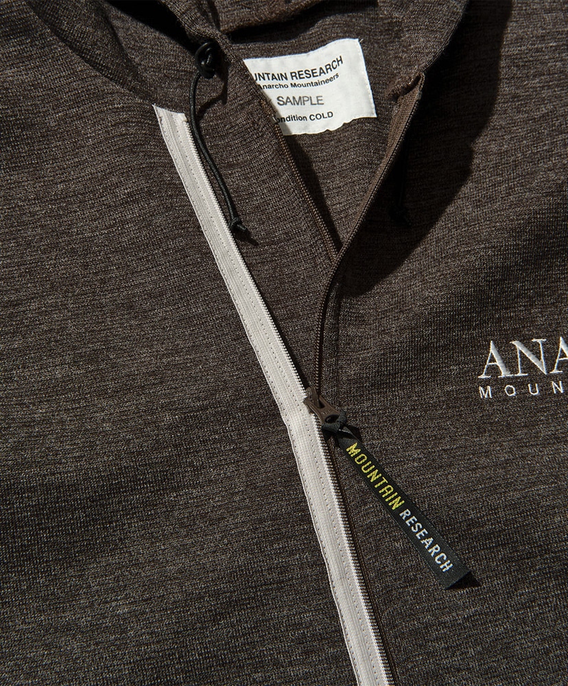 A.M. Merino Hoody Brown/ブラウン M(MEN)