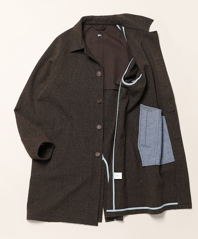 Up Duster Coat Melange Brown/メランジェブラウン L(MEN)