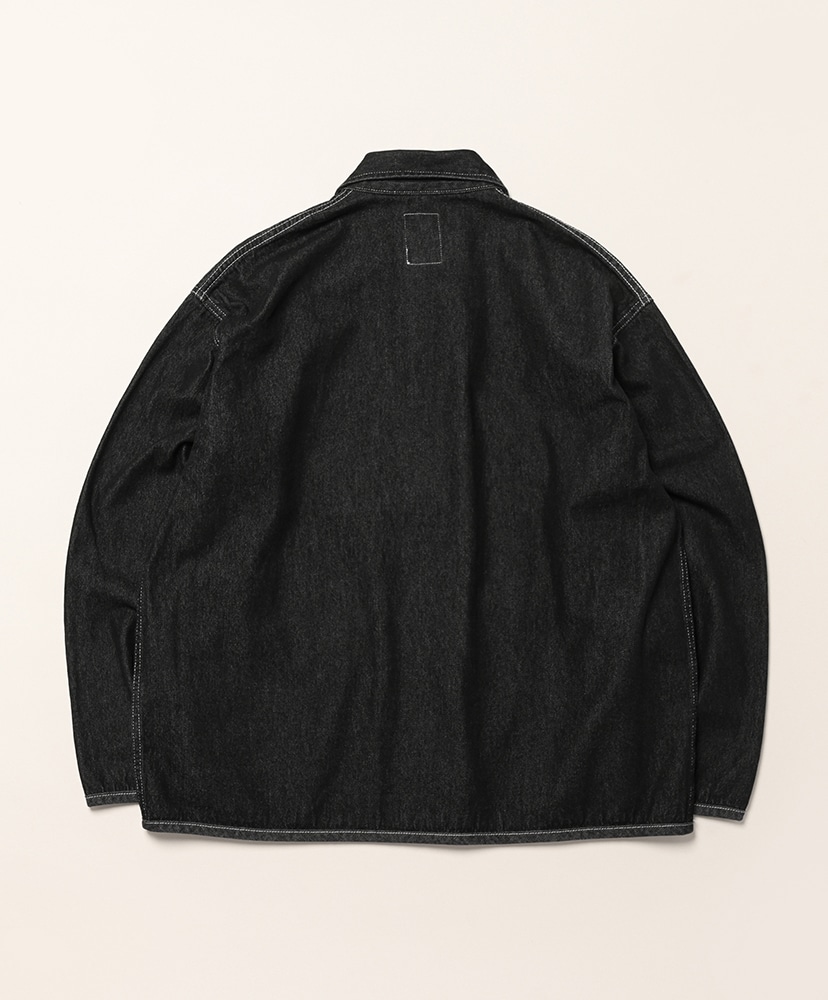 Coverall Shirt Black/ブラック 38(WOMEN)