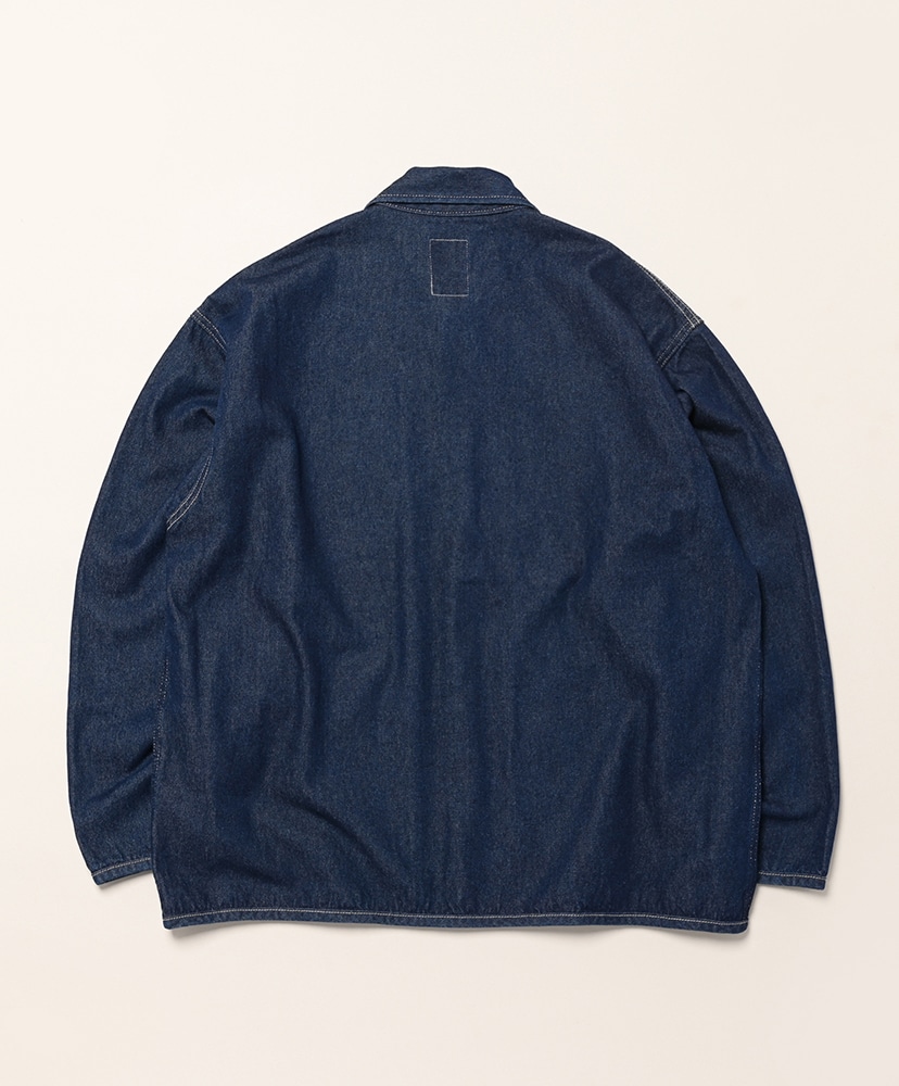 Coverall Shirt Indigo/インディゴ 38(WOMEN)