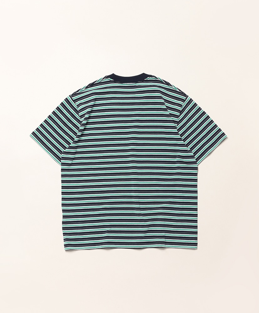 Women’s Pocket T-shirt DK.Navy×Green×Grey Multi/ダークネイビー×グリーン×グレーマルチ M(WOMEN)
