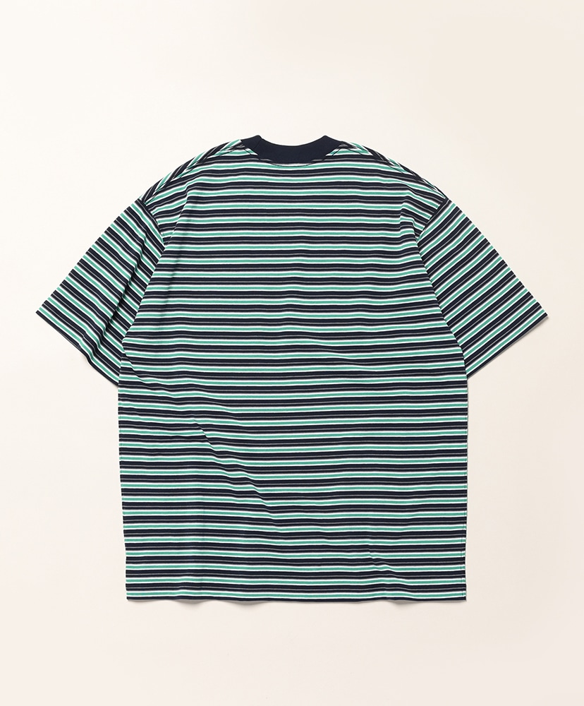 Men's Pocket T-shirt DK.Navy×Green×Grey Multi/ダークネイビー×グリーン×グレーマルチ L(MEN)