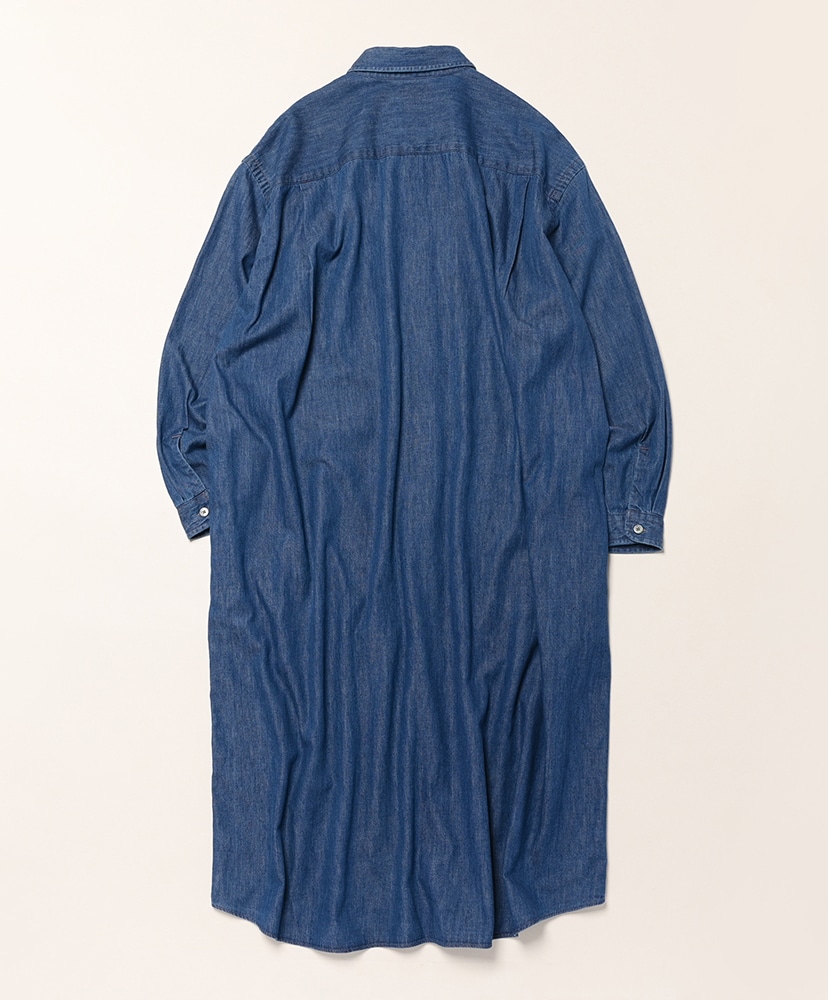 Regular Collar Shirt Dress Light Indigo/ライトインディゴ 36(WOMEN)