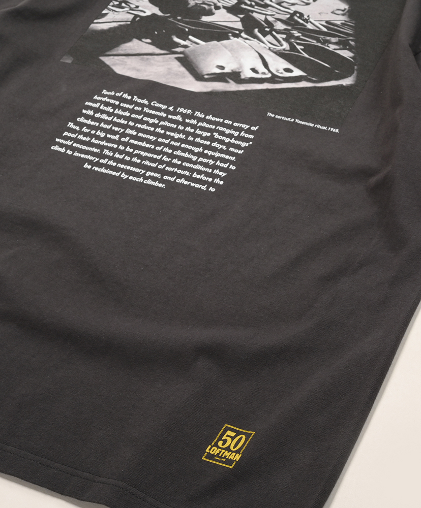 LOFTMAN別注 50th Glen Denny Tee - Yosemite Ritual 1965 Black/ブラック L(MEN)