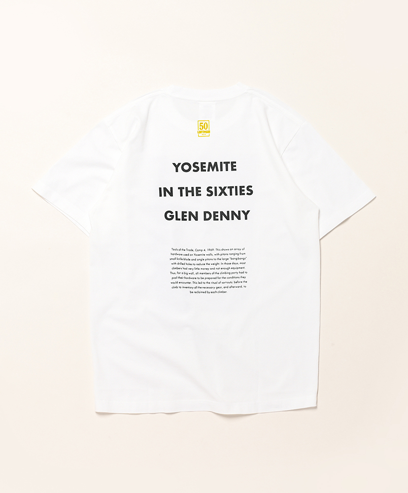 LOFTMAN別注 50th Glen Denny Tee - El Capitan 1969 White/ホワイト L(MEN)