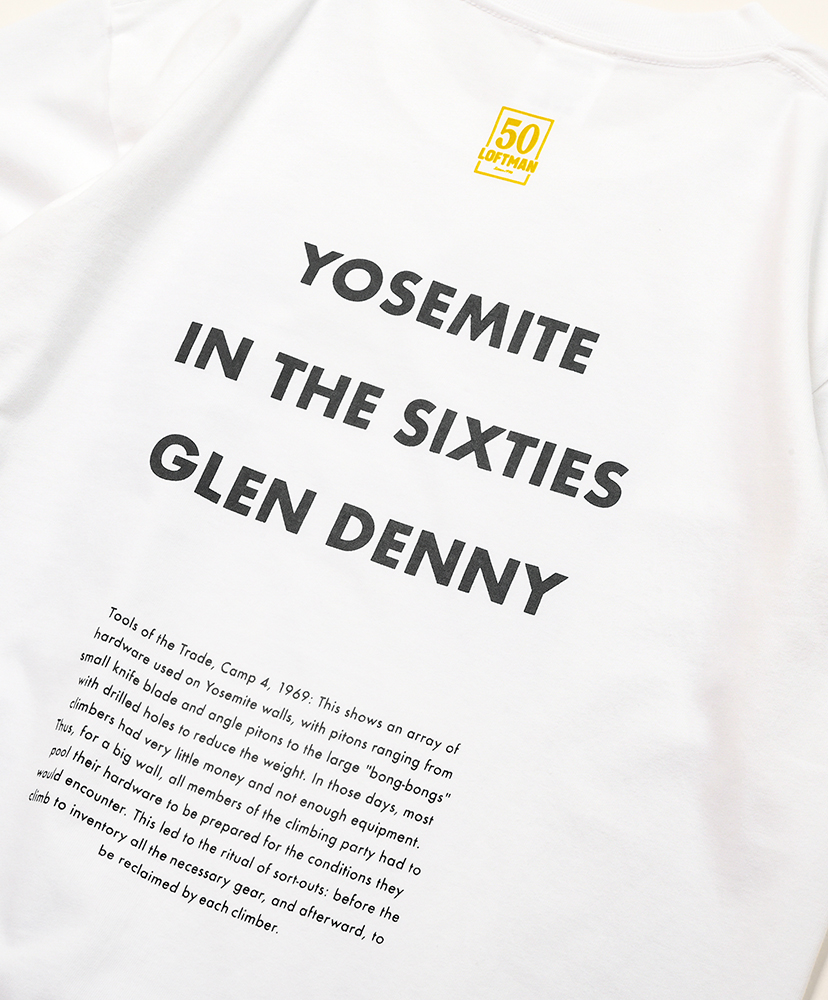 LOFTMAN別注 50th Glen Denny Tee - El Capitan 1969 White/ホワイト L(MEN)