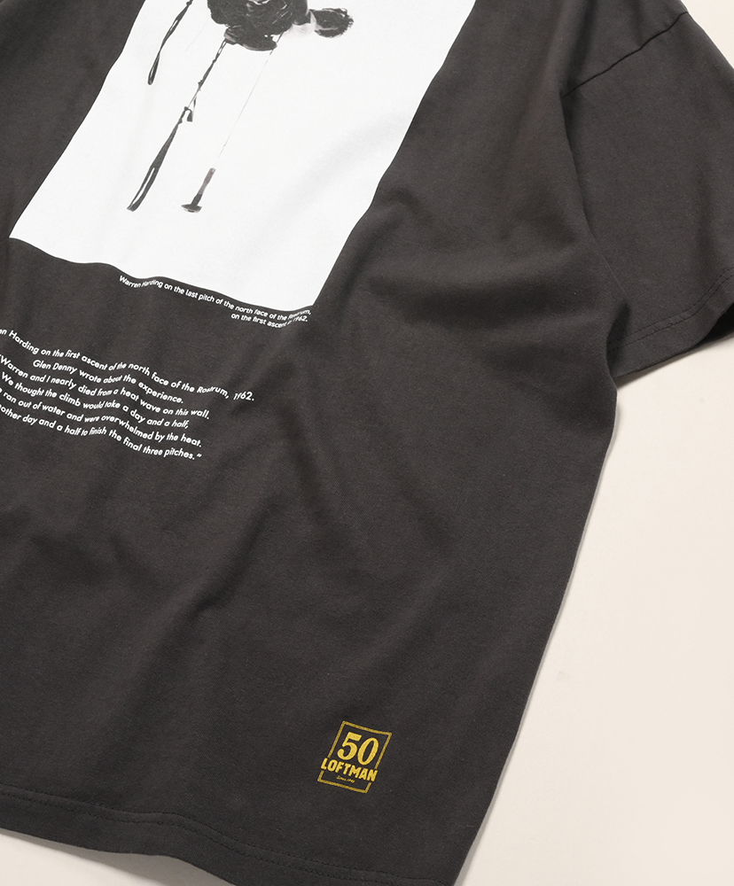 LOFTMAN別注 50th Glen Denny Tee - Warren Harding 1962 Black/ブラック L(MEN)