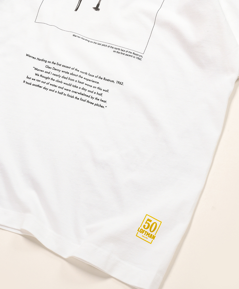 LOFTMAN別注 50th Glen Denny Tee - Warren Harding 1962 White/ホワイト L(MEN)