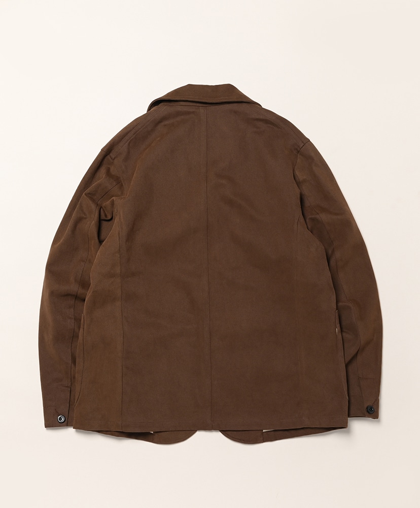 Bruton Blazer - Heavy Peached Twill Dark Brown/ダークブラウン L(MEN)