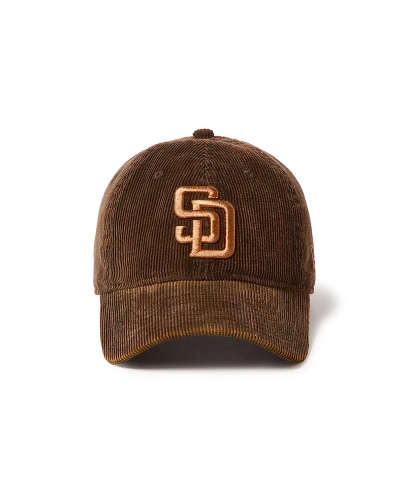 9TWENTY Faded Corduroy サンディエゴ・パドレス ブラウン Walnut/ウォルナット ML(MEN)
