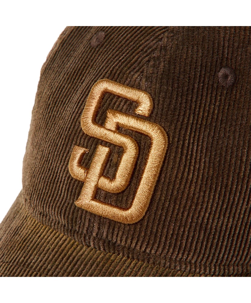 9TWENTY Faded Corduroy サンディエゴ・パドレス ブラウン Walnut/ウォルナット ML(MEN)